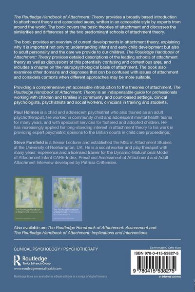 Produktbild: The Routledge Handbook of Attachment