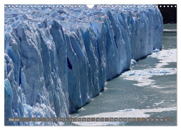 Produktbild: Patagonien, Gletscher, Berge und unendliche Weiten (Wandkalender 2026 DIN A3 quer), CALVENDO Monatskalender