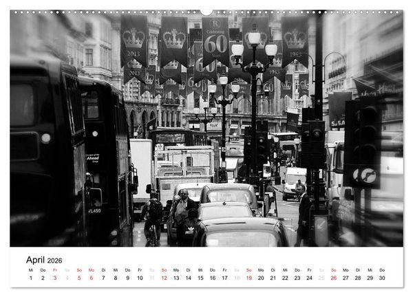 Produktbild: London (Wandkalender 2026 DIN A2 quer), CALVENDO Monatskalender