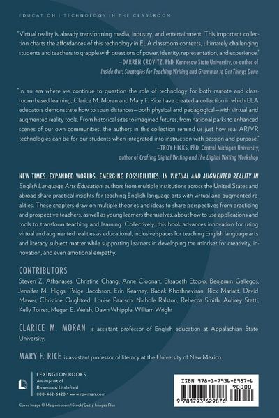 Produktbild: Virtual and Augmented Reality in English Language Arts Education