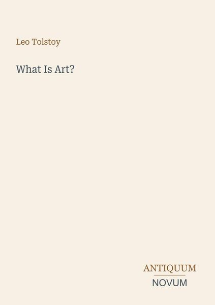 Produktbild: What Is Art?