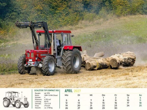 Produktbild: Faszination Schlepper Kalender 2027