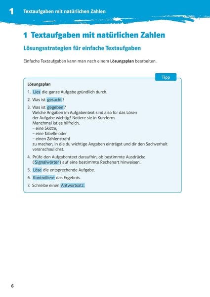 Produktbild: Klett 10-Minuten-Training Mathematik Textaufgaben 5. Klasse