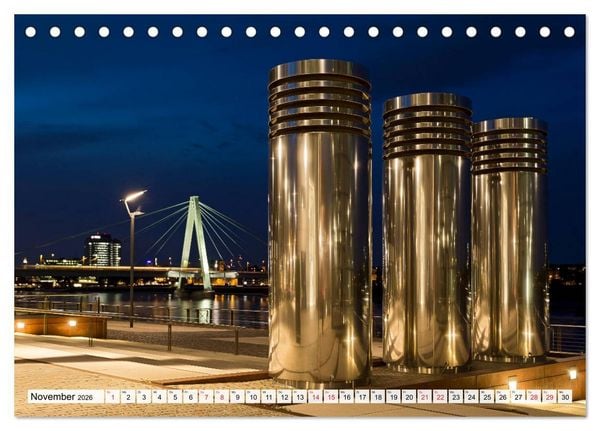 Produktbild: K&Ouml;LNER LICHTERZAUBER (Tischkalender 2026 DIN A5 quer), CALVENDO Monatskalender