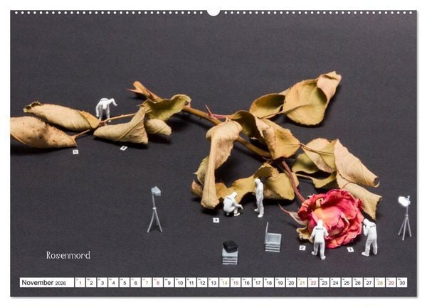 Produktbild: Erdbeerj&auml;ger ... und andere Mini-Welten (hochwertiger Premium Wandkalender 2026 DIN A2 quer), Kunstdruck in Hochglanz