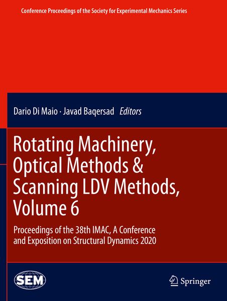 Produktbild: Rotating Machinery, Optical Methods & Scanning LDV Methods, Volume 6