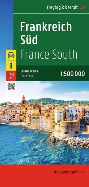 Produktbild: Frankreich S&uuml;d, Stra&szlig;enkarte 1:500.000, freytag & berndt