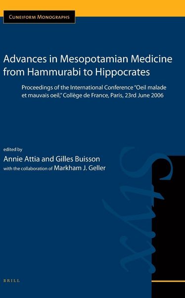 Produktbild: Advances in Mesopotamian Medicine from Hammurabi to Hippocrates