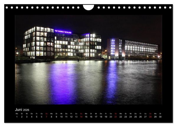 Produktbild: Extraschicht im Ruhrgebiet - Nachts ist es nicht dunkel! (Wandkalender 2026 DIN A4 quer), CALVENDO Monatskalender