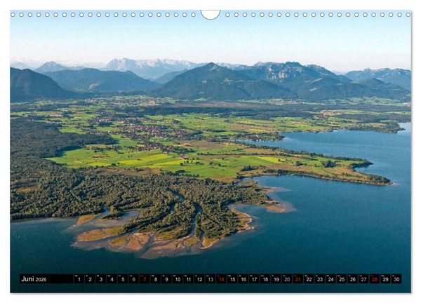 Produktbild: Der Chiemgau von oben (Wandkalender 2026 DIN A3 quer), CALVENDO Monatskalender