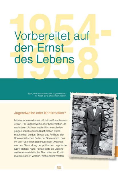 Produktbild: Aufgewachsen in der DDR - Wir vom Jahrgang 1940 - Kindheit und Jugend