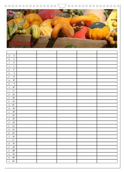 Produktbild: FOOD -Familienkalender (Wandkalender 2026 DIN A3 hoch), CALVENDO Monatskalender