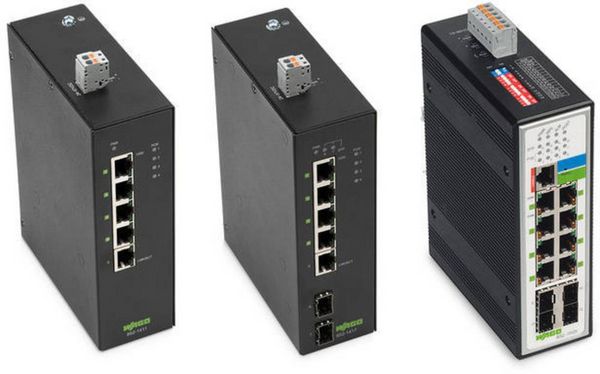 Produktbild: WAGO 852-1411 852-1411 Industrial Ethernet Switch