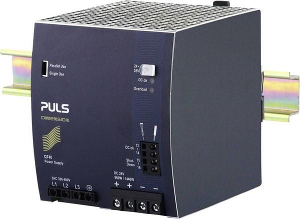 Produktbild: PULS QT40.242 Hutschienen-Netzteil (DIN-Rail) 40A 960W Inhalt 1St.