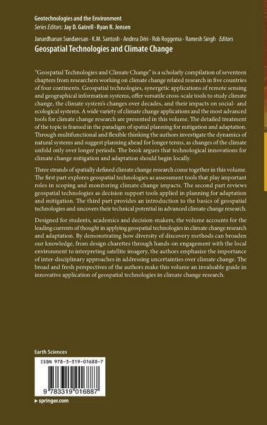 Produktbild: Geospatial Technologies and Climate Change