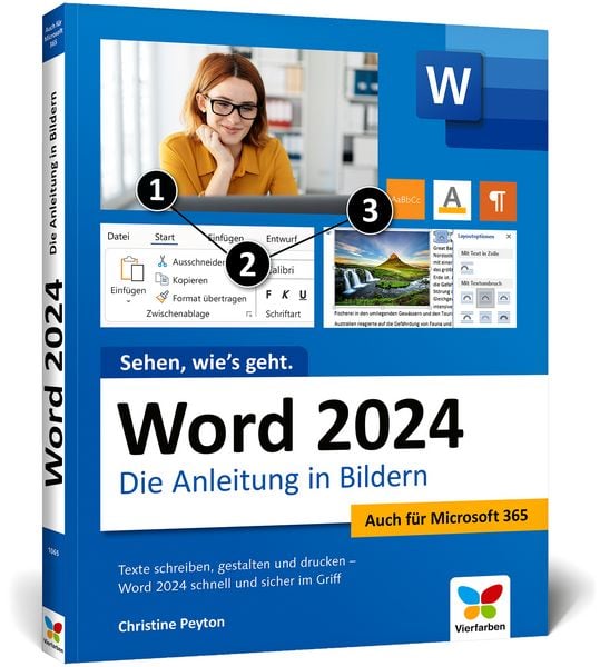Word 2024, Taschenbuch von Christine Peyton, Vierfarben, 978-3-8421-1065-6