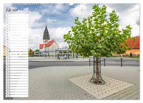 Produktbild: Lutherstadt Eisleben (Wandkalender 2026 DIN A2 quer), CALVENDO Monatskalender
