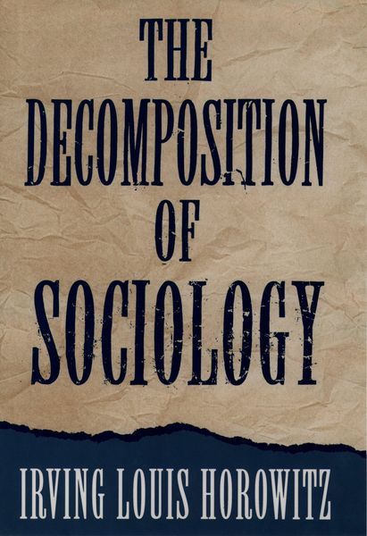 Produktbild: The Decomposition of Sociology