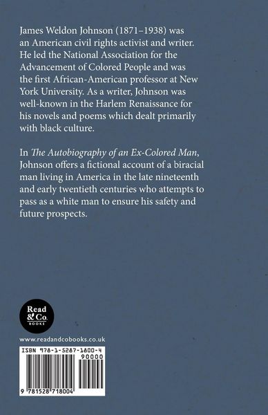 Produktbild: The Autobiography of an Ex-Colored Man