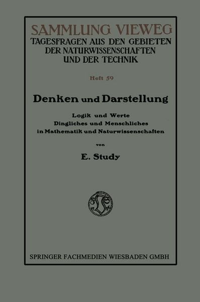 Produktbild: Denken und Darstellung