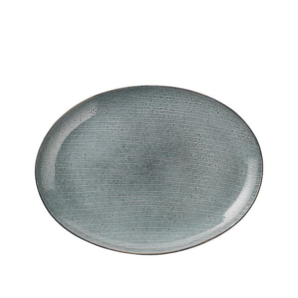 Broste copenhagen Platte graublau 26,5 x 35,5 cm Nordic Sea