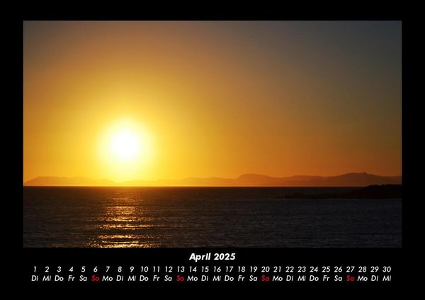 Produktbild: Meereslandschaft 2025 Fotokalender DIN A3