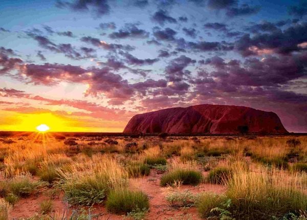 Produktbild: Erwachsenenpuzzle 1000 Teile - Ayers Rock in Australien