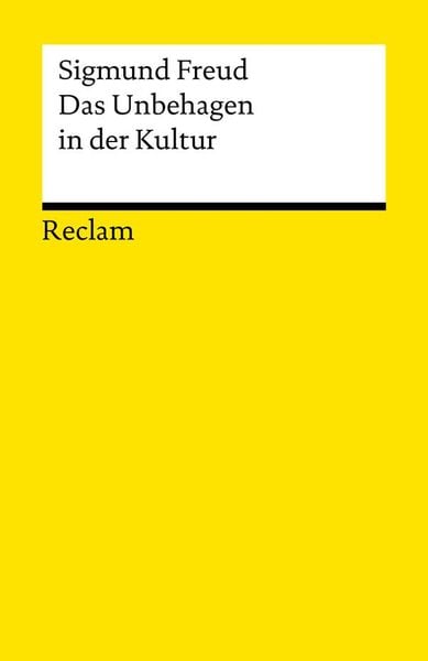 Produktbild: Das Unbehagen in der Kultur