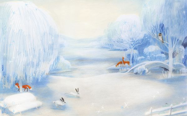 Produktbild: In einer wei&szlig;en Winternacht