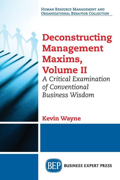 Produktbild: Deconstructing Management Maxims, Volume II