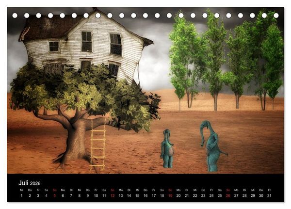 Produktbild: M&auml;rchenhaftes f&uuml;r Kinder (Tischkalender 2026 DIN A5 quer), CALVENDO Monatskalender