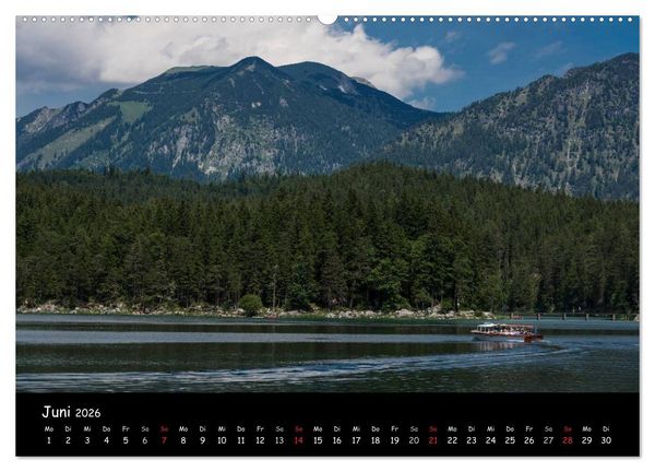 Produktbild: Sch&ouml;nes Oberbayern (hochwertiger Premium Wandkalender 2026 DIN A2 quer), Kunstdruck in Hochglanz
