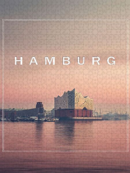 Produktbild: CALVENDO Puzzle Hamburg | 1000 Teile Lege-Gr&ouml;&szlig;e 64x48cm Foto-Puzzle f&uuml;r gl&uuml;ckliche Stunden