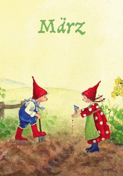 Produktbild: Postkartenbuch &raquo;Mit Pippa und Pelle durch das Jahr&laquo;