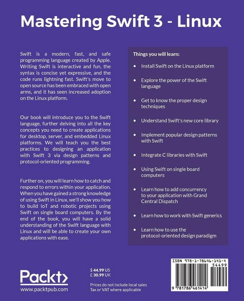 Produktbild: Mastering Swift 3 - Linux
