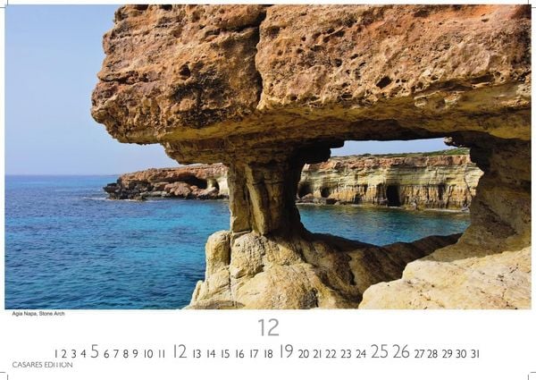Produktbild: Zypern Kalender 2027 &ndash; Wandkalender | Fotokalender Mittelmeer 35x50cm - Wundersch&ouml;ne Fotografien von Zypern, Monat f&uuml;r Monat.