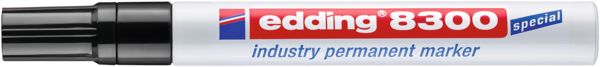 EDDING Permanent Marker 8300 Industry, schwarz