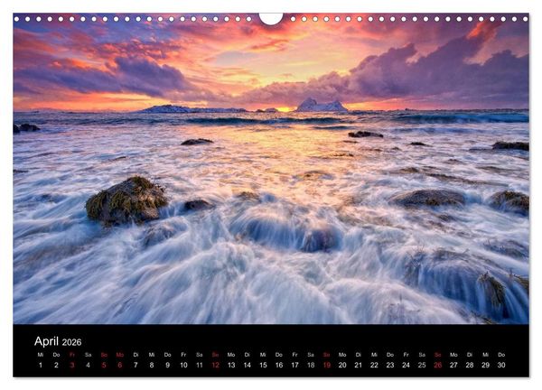 Produktbild: Norwegen (Wandkalender 2026 DIN A3 quer), CALVENDO Monatskalender