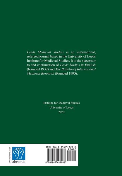 Produktbild: Leeds Medieval Studies Vol.2