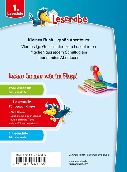 Produktbild: Leserabe Sonderausgaben - Erstlesegeschichten - Schulhof