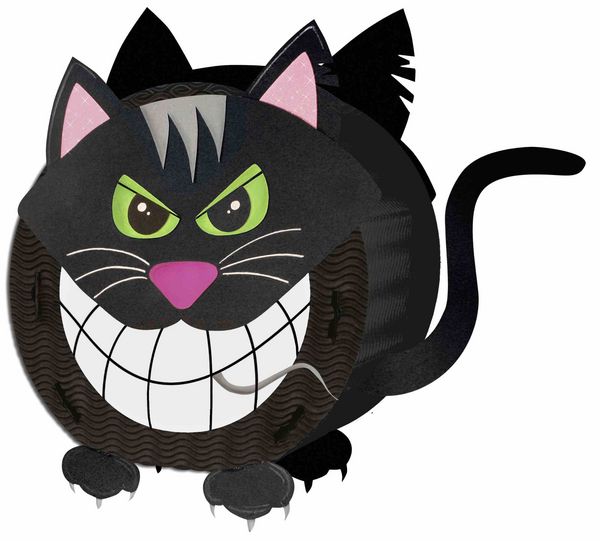 Produktbild: URSUS Laternenzeit Laternen-Bastelset rund Katze