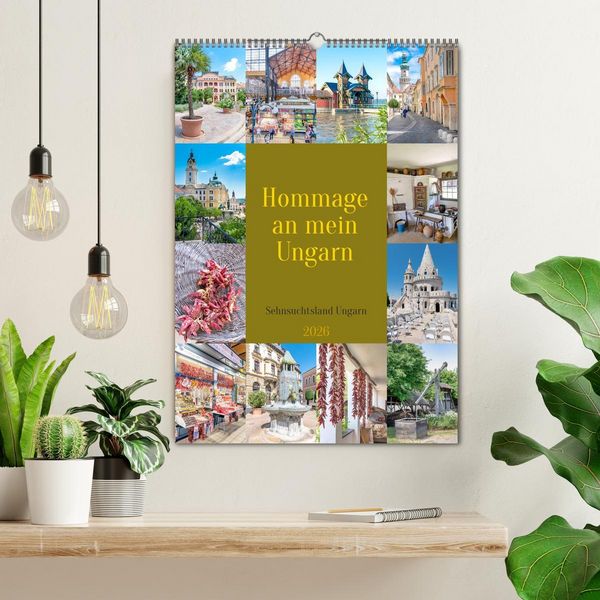 Produktbild: Hommage an mein Ungarn (Wandkalender 2026 DIN A2 hoch), CALVENDO Monatskalender