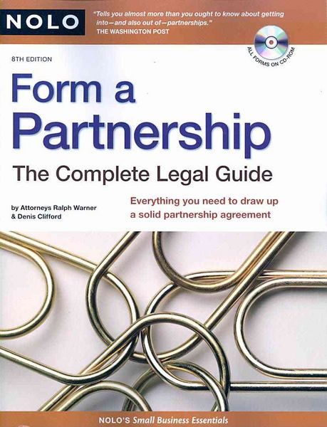 Produktbild: Form a Partnership: The Complete Legal Guide