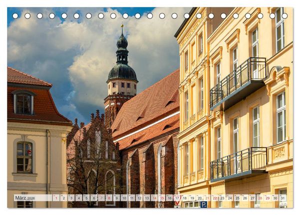 Produktbild: Cottbus Impressionen (Tischkalender 2026 DIN A5 quer), CALVENDO Monatskalender