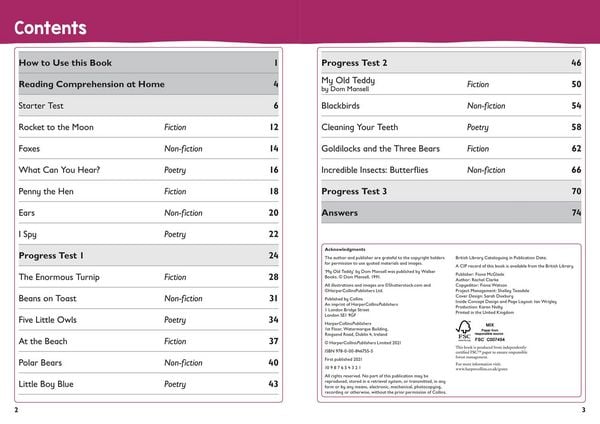 Produktbild: Year 1 Reading Comprehension Targeted Practice Workbook