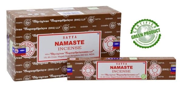 Produktbild: R&auml;ucherst&auml;bchen Satya Sai Baba "Namaste" 15gr.