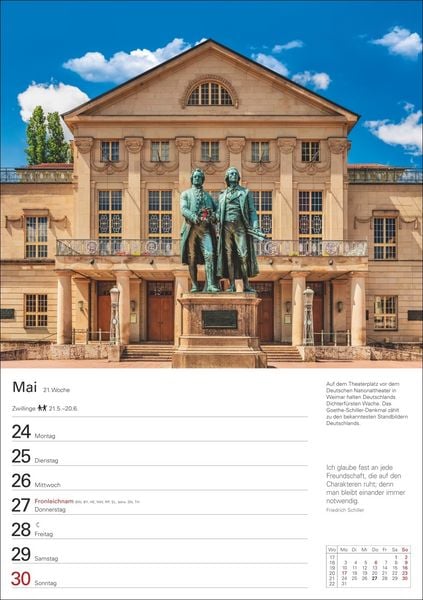 Produktbild: Deutschland Wochenplaner 2027 - Eine Reise in 53 Bildern