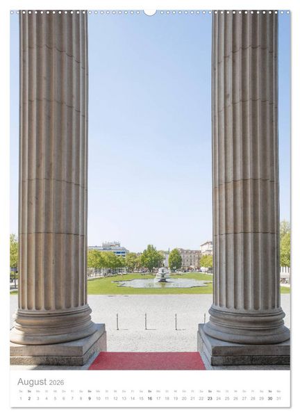 Produktbild: Mein Wiesbaden (Wandkalender 2026 DIN A2 hoch), CALVENDO Monatskalender