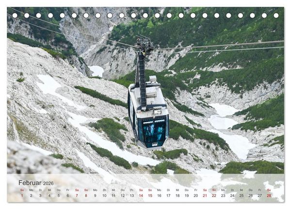 Produktbild: Alpenwelten-Zwischen Wetterstein und Karwendel (Tischkalender 2026 DIN A5 quer), CALVENDO Monatskalender