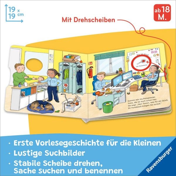 Produktbild: Wo ist blo&szlig; &hellip;? - Mein Polizei-Buch zum Sachen suchen